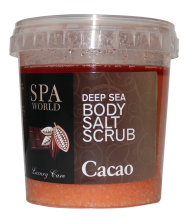 salt scrub cacao